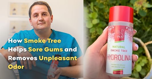 How to Get Rid of Bleeding Gums and Bad Breath with Smoke Tree Water - Hydrolina?