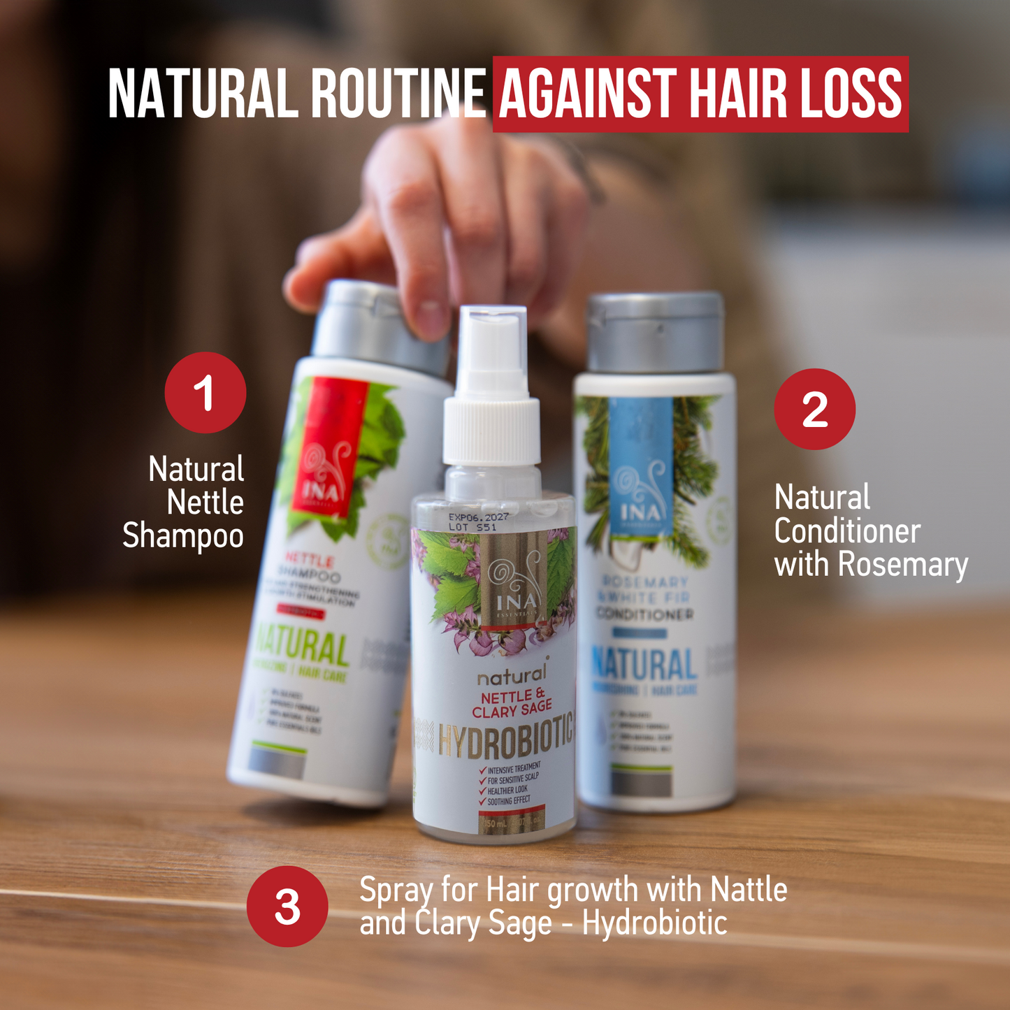 Hair Loss RoutINA™ for Her - lasting solution for Hair Loss