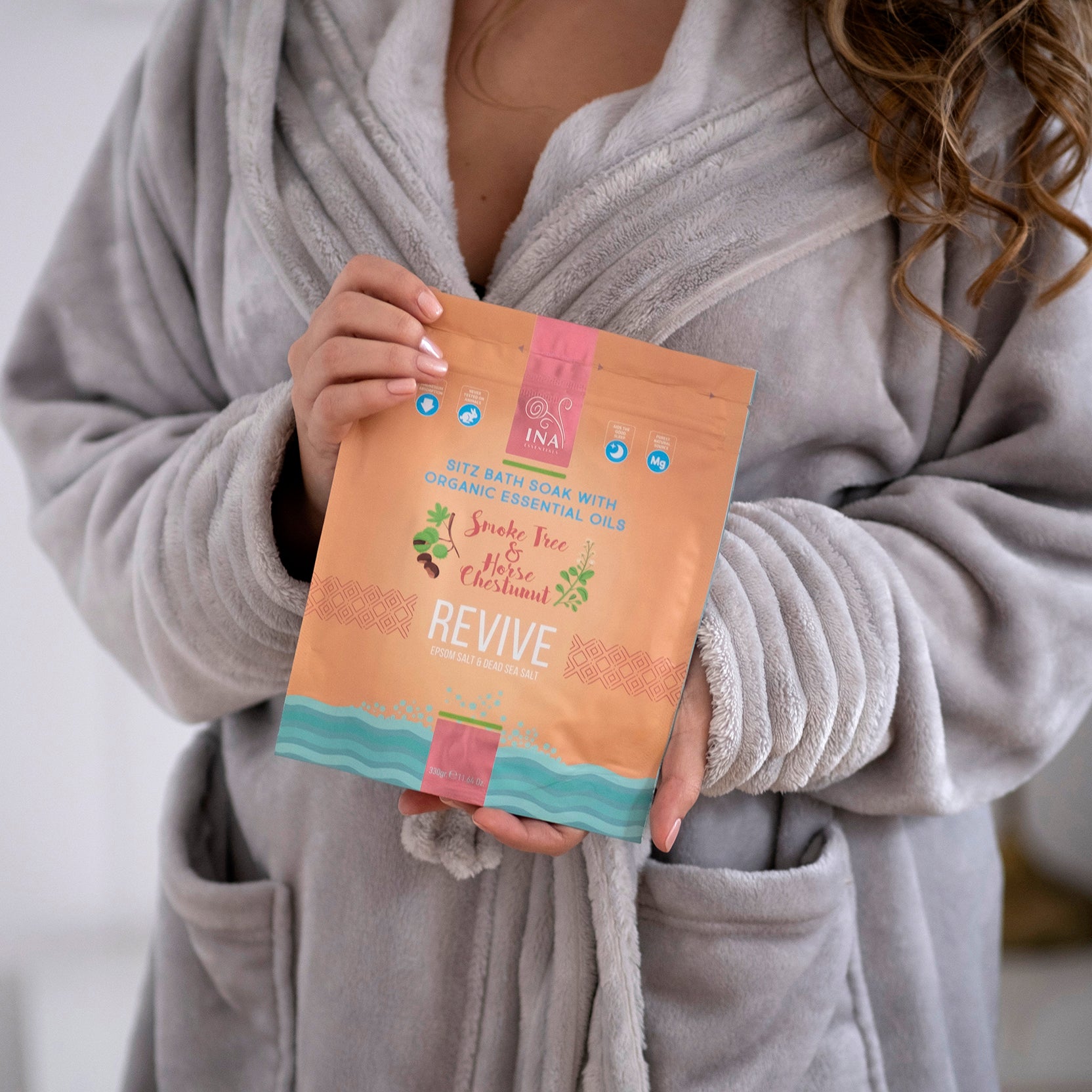 Restore - Bathing salt with Smoke Tree and Horse Chestnut for Varicose and Postpartum care