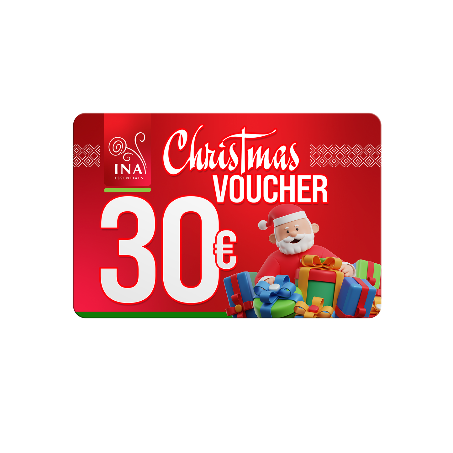 Buy a Christmas voucher worth €30, pay €25 - E-Gift Card