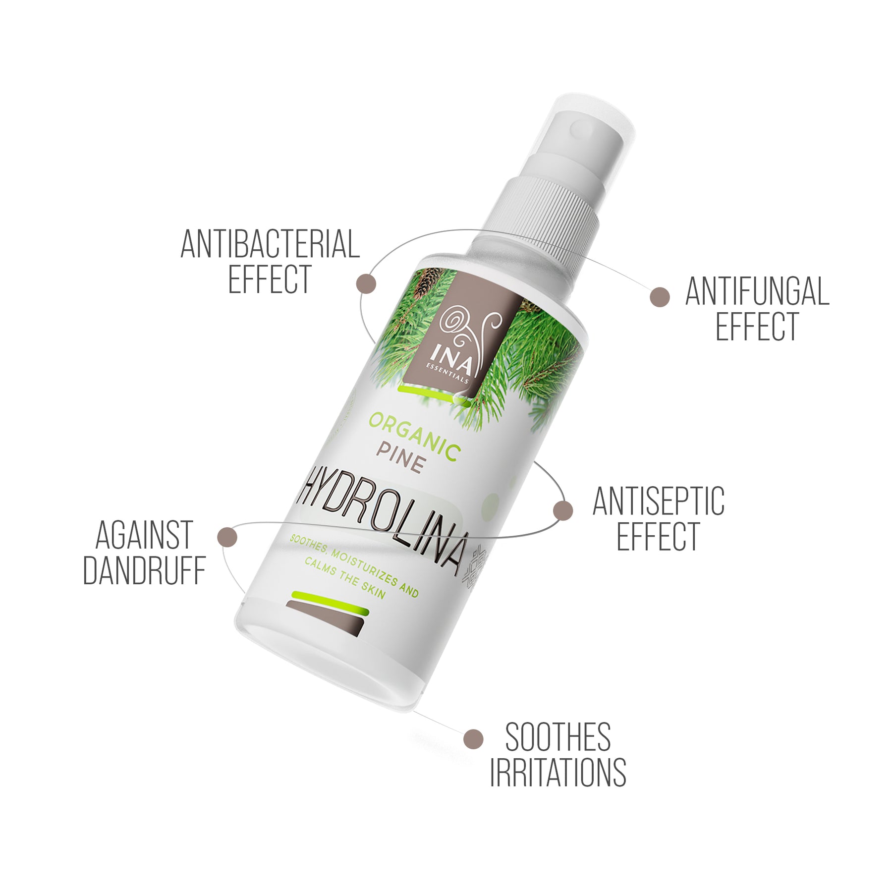 Organic White Pine Water - Hydrolina against fungus - 150ml (Spray)