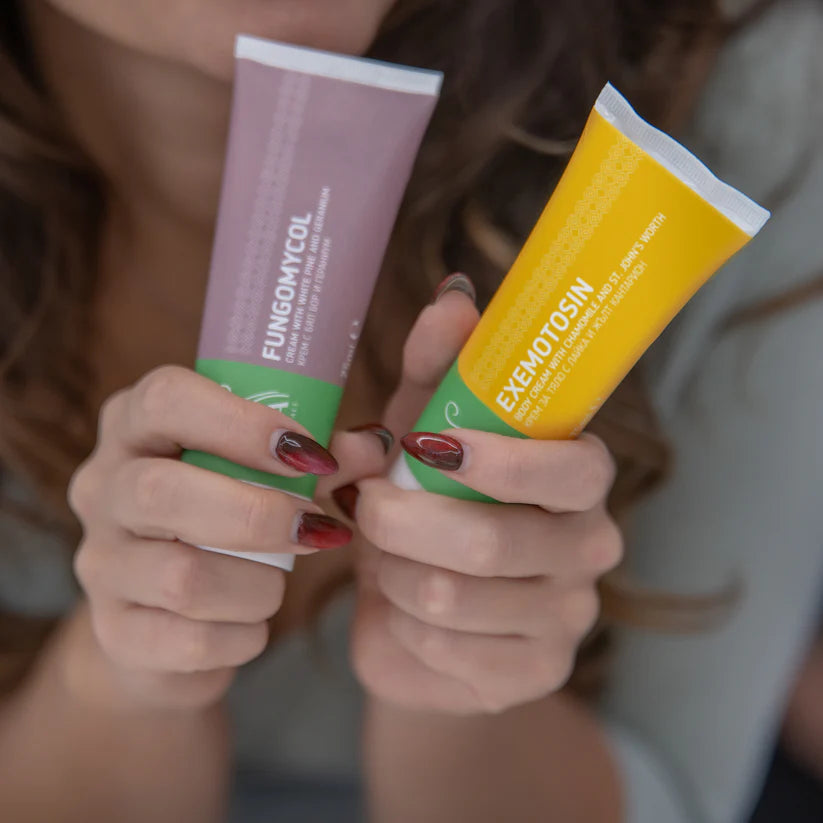 Cream for Psoriasis, eczema and irritated skin - with St. John's Wort, Chamomile and Propolis