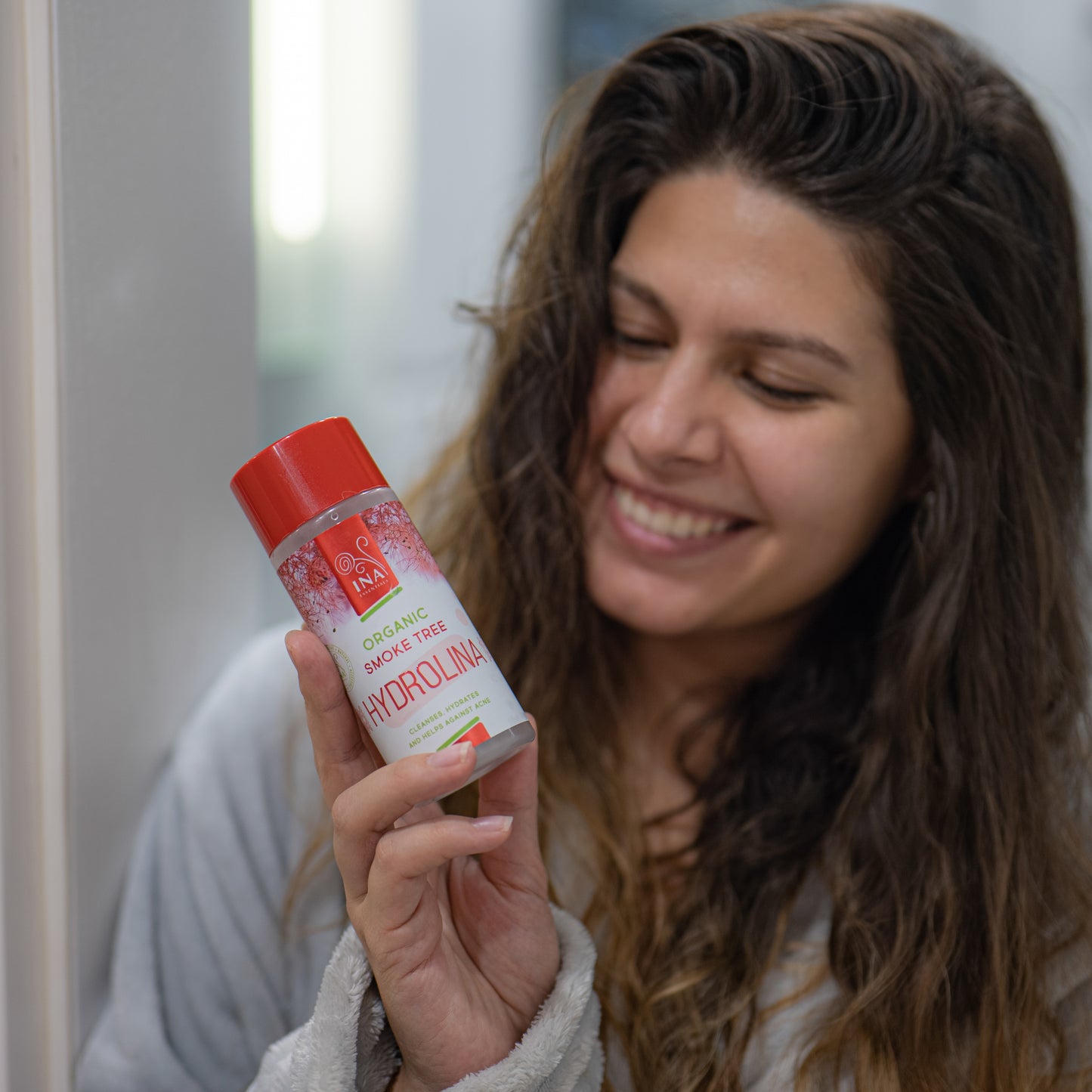 Mouthwash Smoke Tree water - Hydrolina - for Bleeding gums and Bad breath