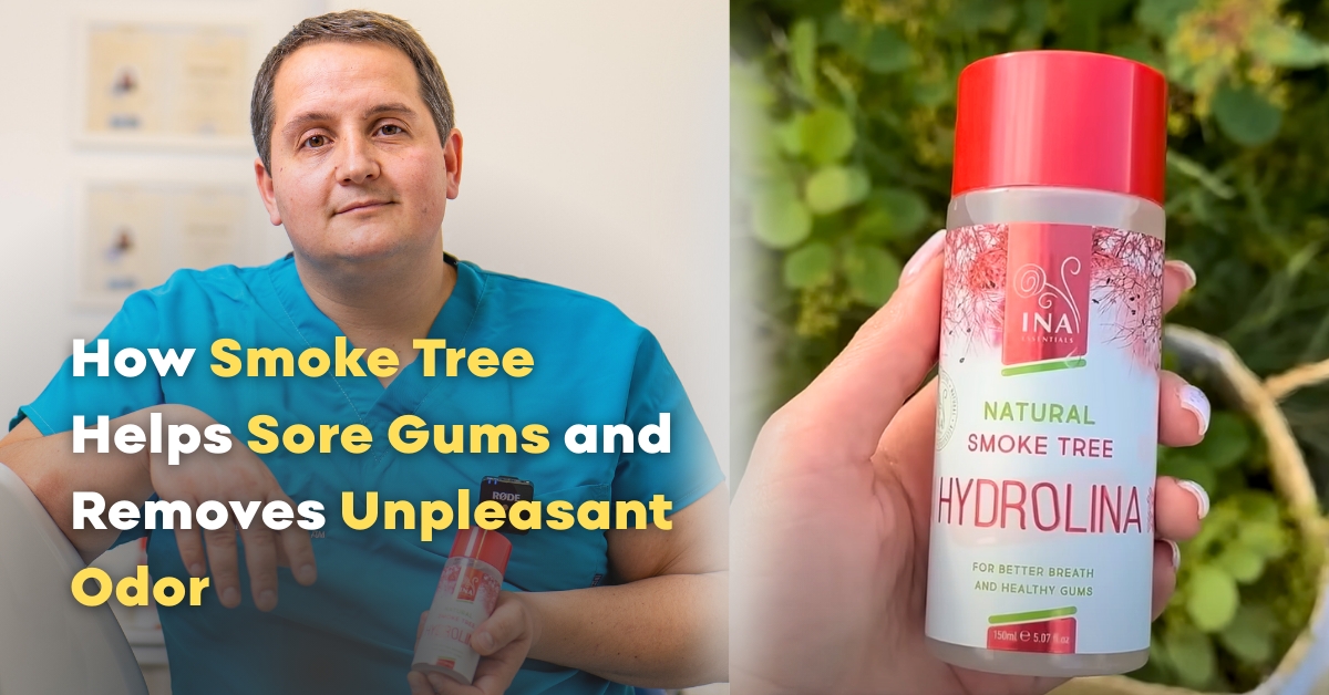 How to Get Rid of Bleeding Gums and Bad Breath with Smoke Tree Water - Hydrolina?