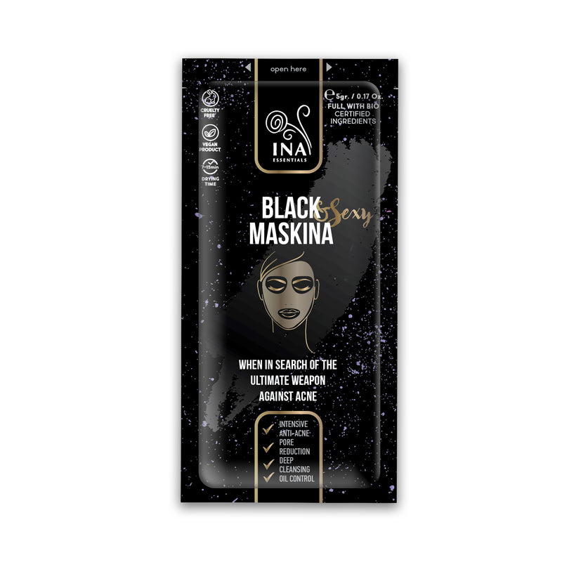 + Gift Face Mask - Black Maskina (sample)