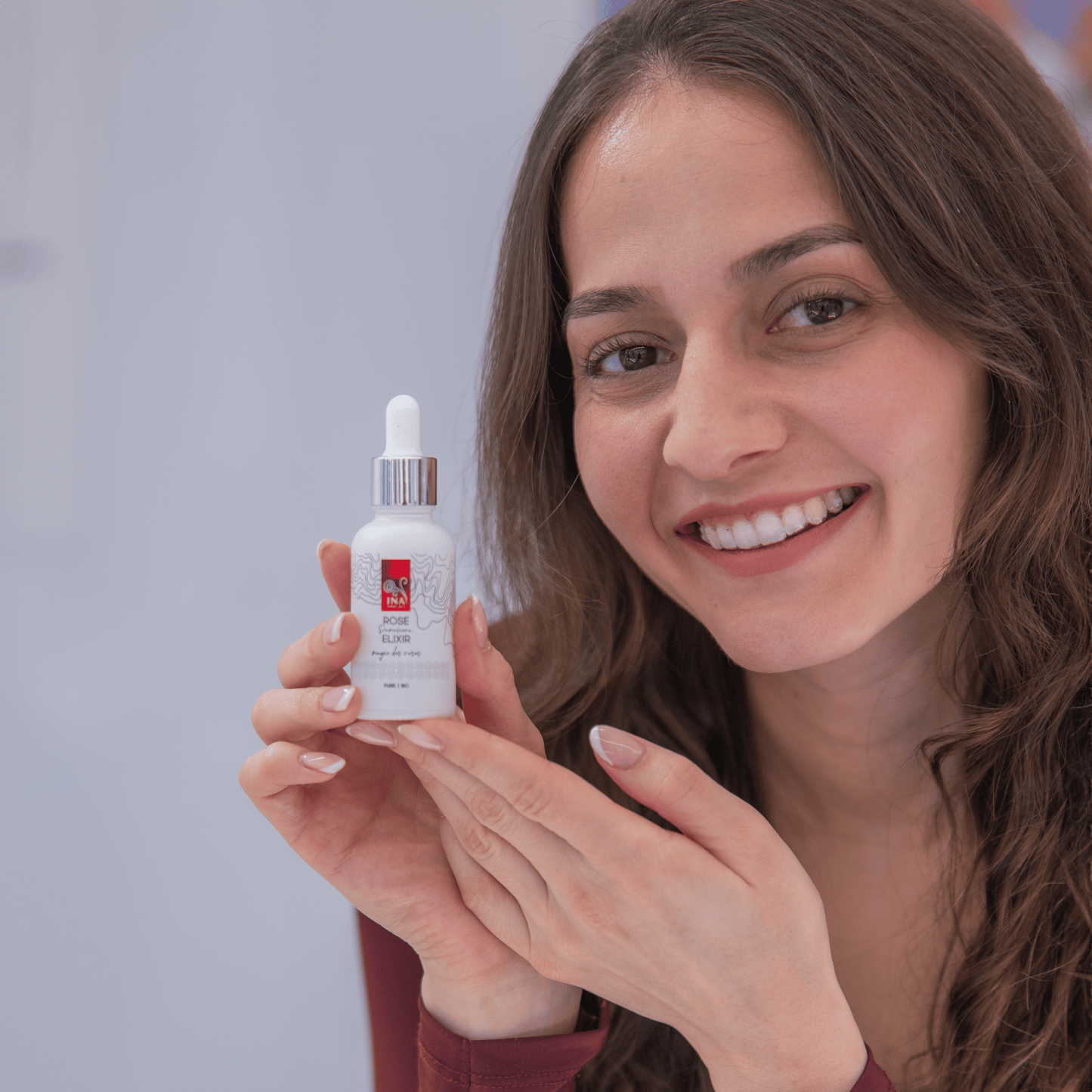 Intensive Anti-Age Face Serum with Organic Rose Oil – Rose Elixir