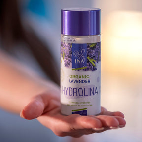 Organic Lavender water - Hydrolina for Acne