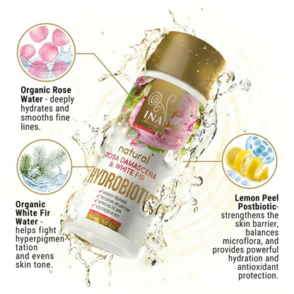 Hydrobiotic - Rose, White Fir & Lemon peel - intensive Anti-Age care