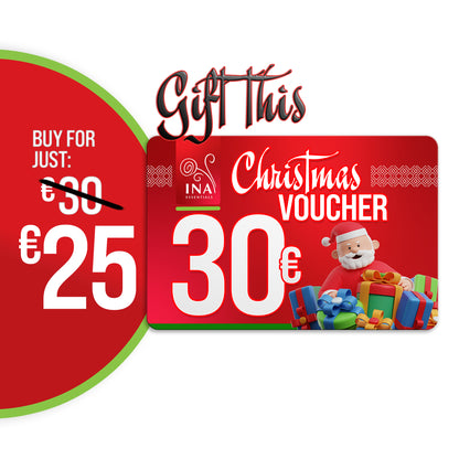 Buy a Christmas voucher worth €30, pay €25 - E-Gift Card