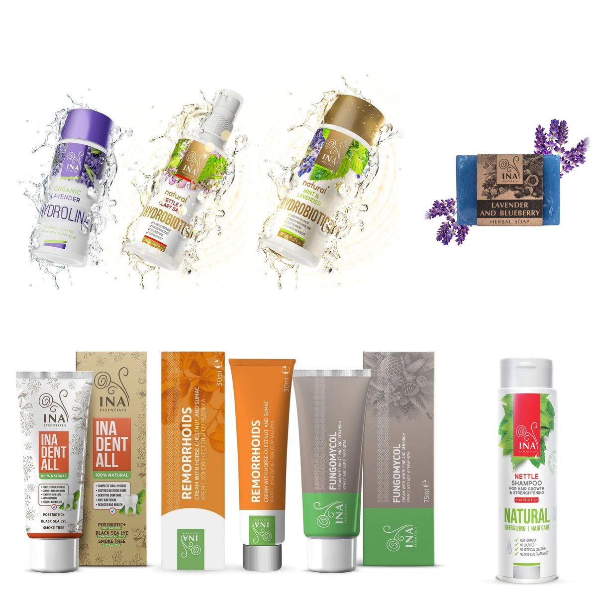 B2B Pack Top 8 Bestsellers InaEssentials
