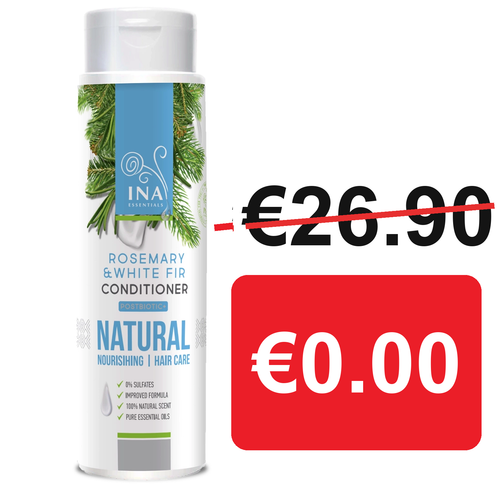 + Gift Natural hair conditioner with rosemary
