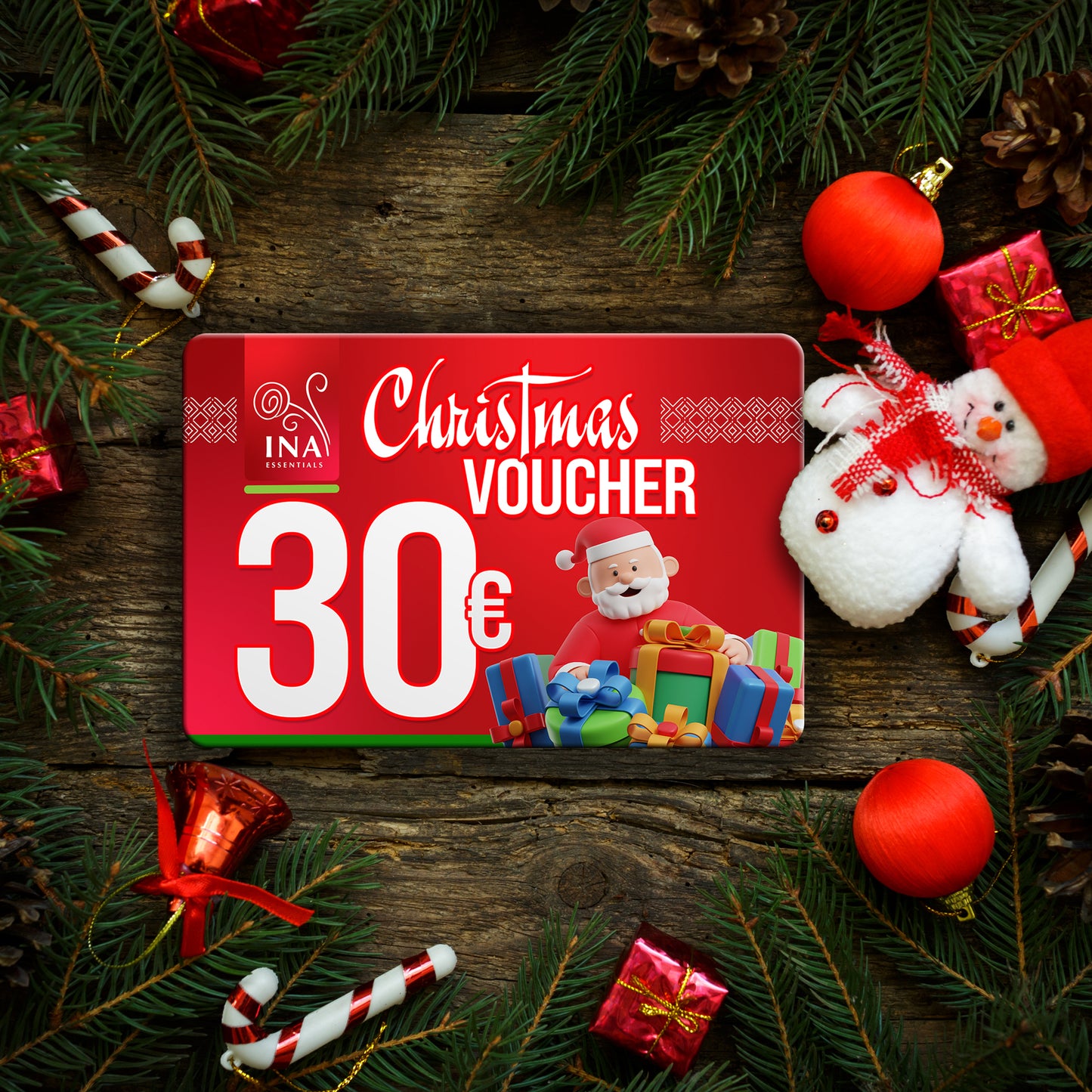 Buy a Christmas voucher worth €30, pay €25 - E-Gift Card