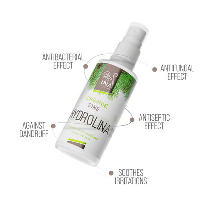 Organic White Pine Water - Hydrolina - Spray for skin Fungus and smelly feet
