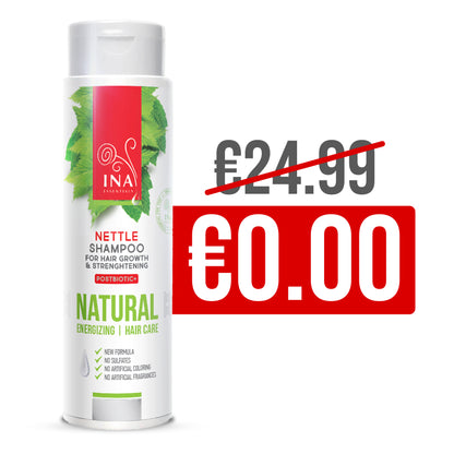 + Gift Natural Wild Nettle Shampoo for Hair Loss