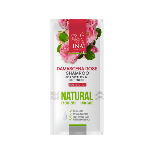 + Gift Natural Rose Shampoo for Dry and Damaged Hair (sample)
