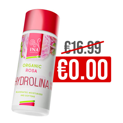 + Gift Organic Rose Water - Hydrolina for Dry skin
