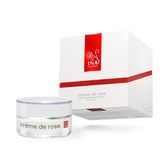 Crème de rose by InaEssentials- Active Moisturizer SPF30 with organic rose oil and rose water, 50ml