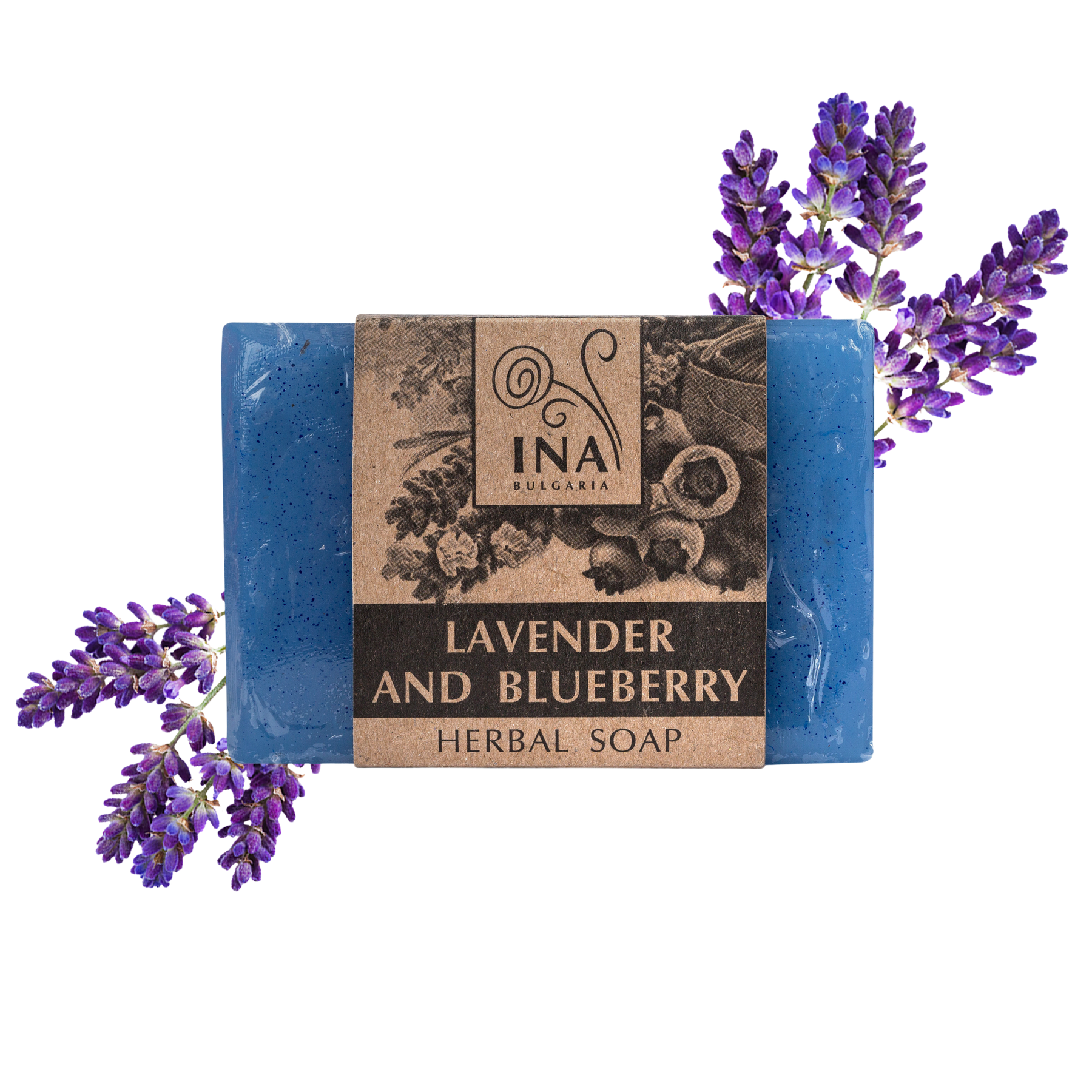 100% Herbal Soap-Lavender and Blueberry