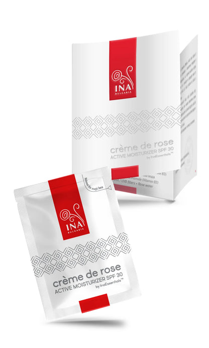 + Gift Crème de rose - active Moisturizer with SPF30 (sample)