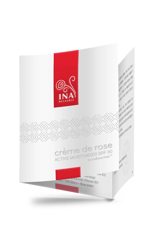 + Gift Crème de rose with SPF30 (sample)