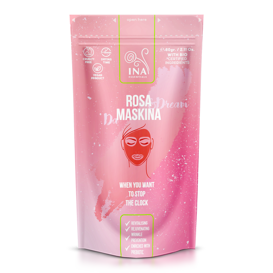 Face Mask - Rose Maskina - intensive care for Mature and Dry skin